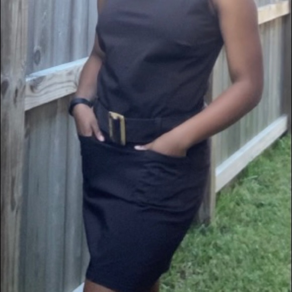 Brown Knee-Length Tommy Hilfiger Dress